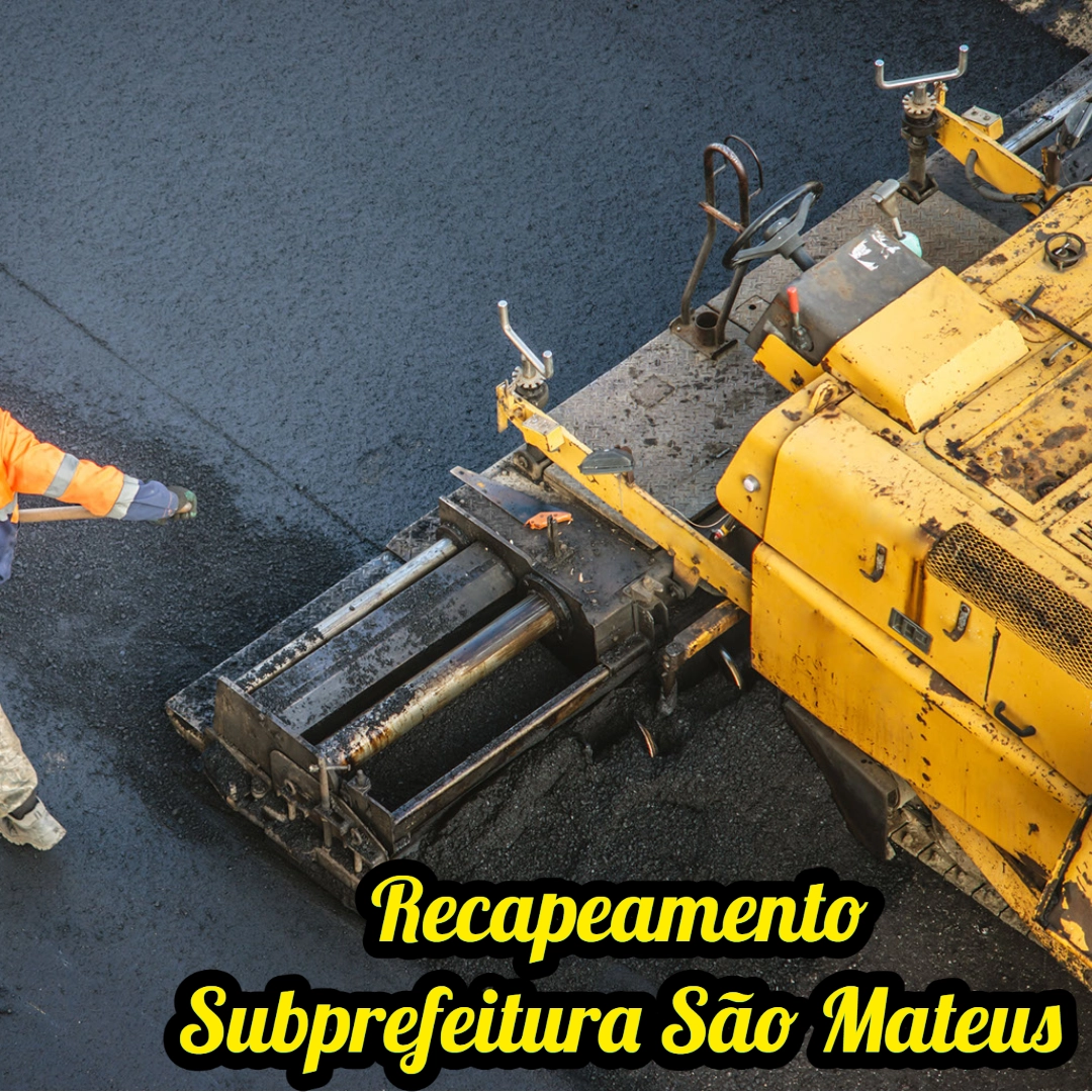 Recapeamento Subprefeitura São Mateus