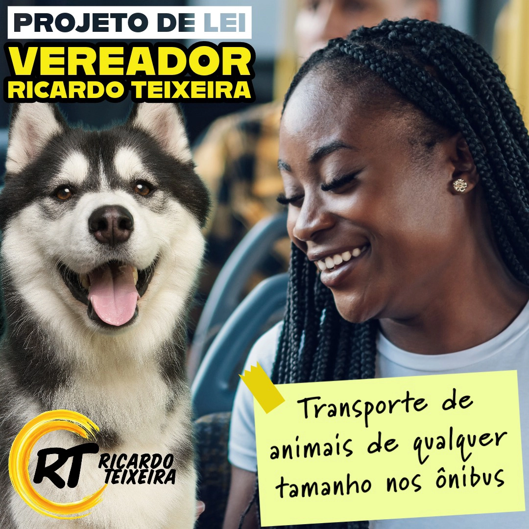 PL 284/21 – Transporte de animais de qualquer tamanho no transporte coletivo