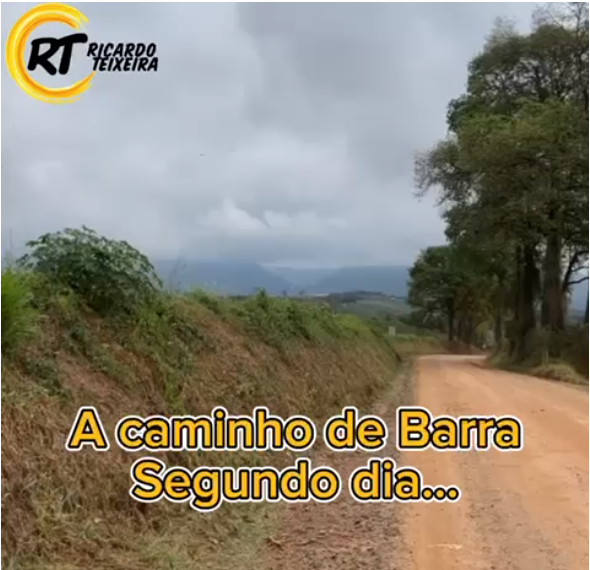 Vereador Ricardo Teixeira no Caminho da Fé – Subindo rumo à Barra