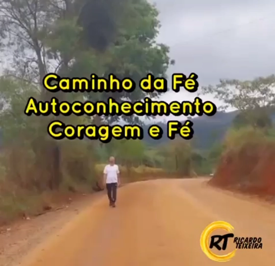 Vereador Ricardo Teixeira no Caminho da Fé – Coragem, Disponibilidade e Apoio