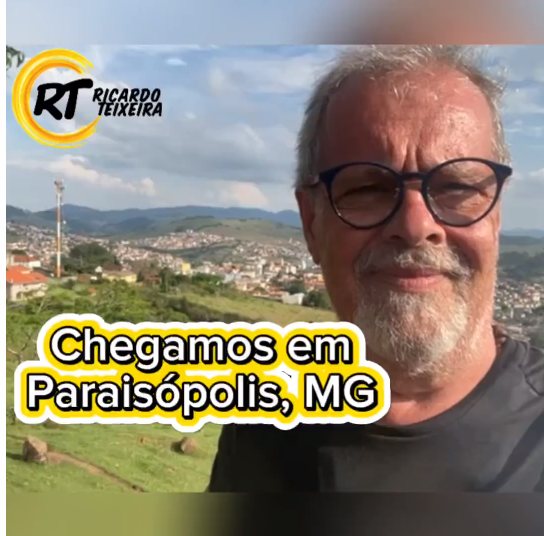 Vereador Ricardo Teixeira no Caminho da Fé – Chegamos em Paraisópolis, MG