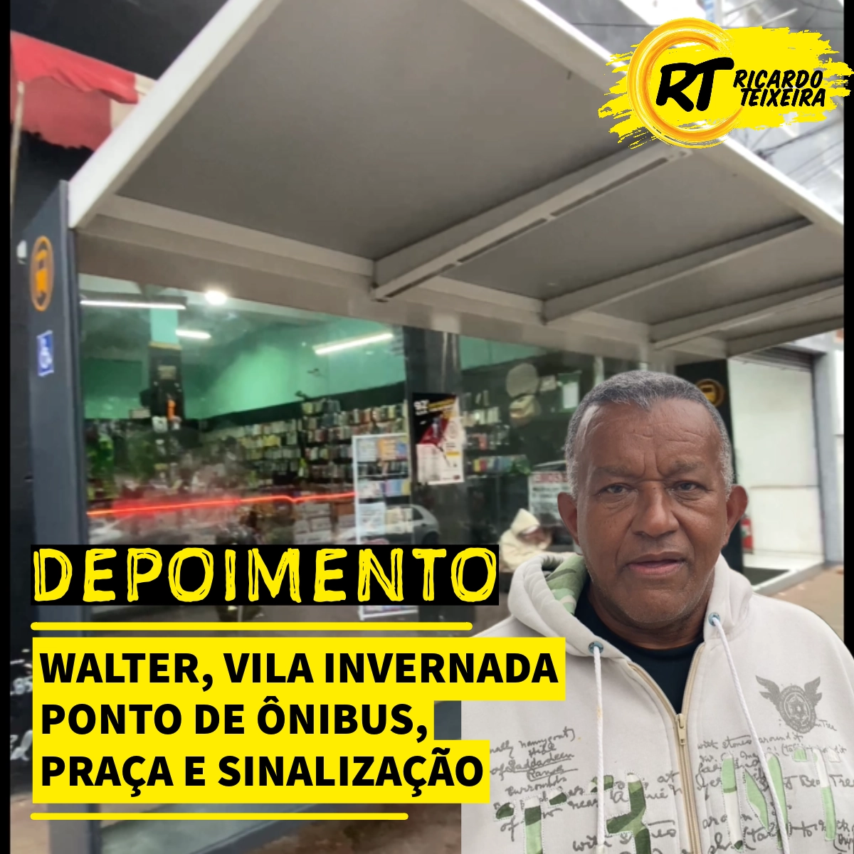 Depoimento – Walter, Vila Invernada