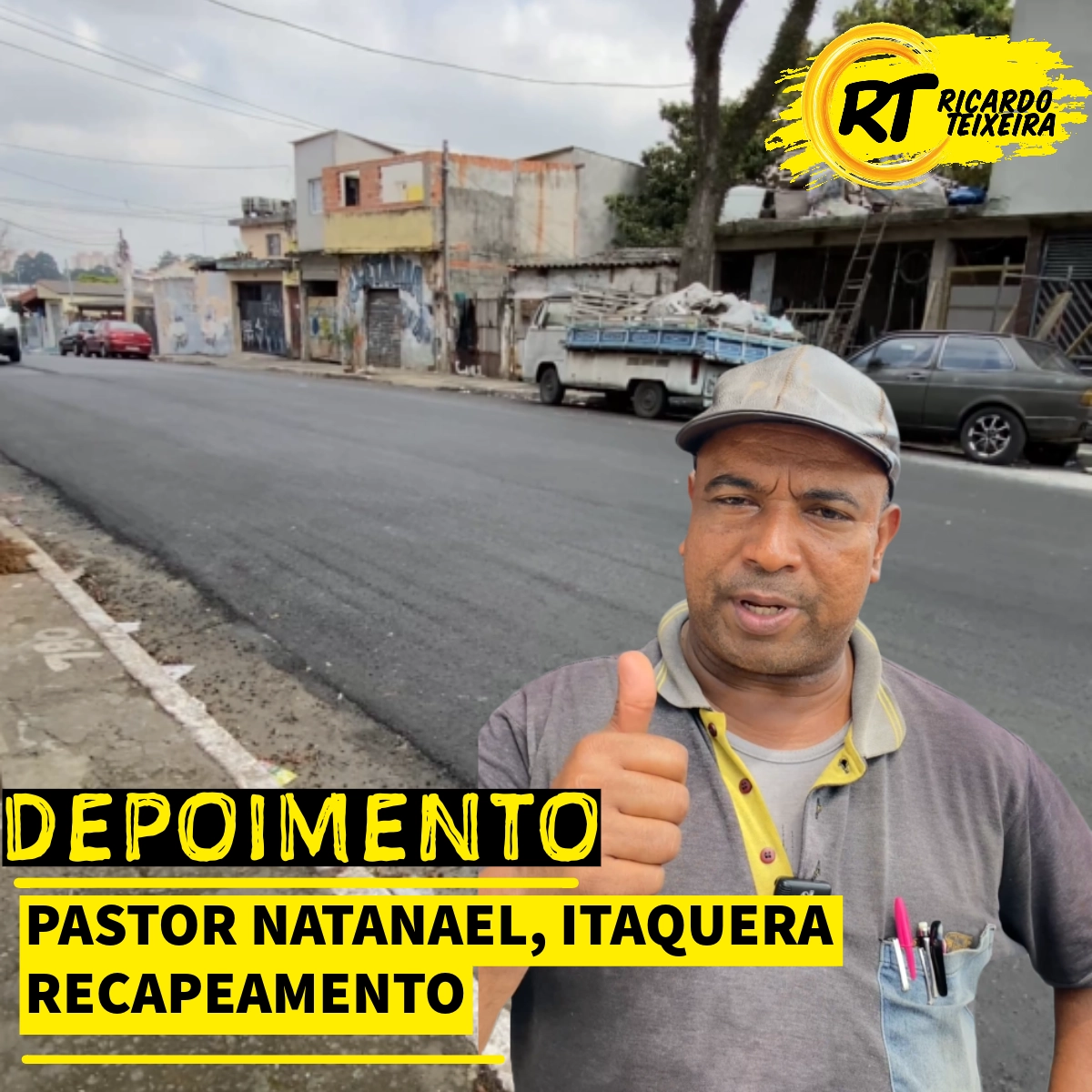 Depoimento – Pastor Natanael, Vila Taquari