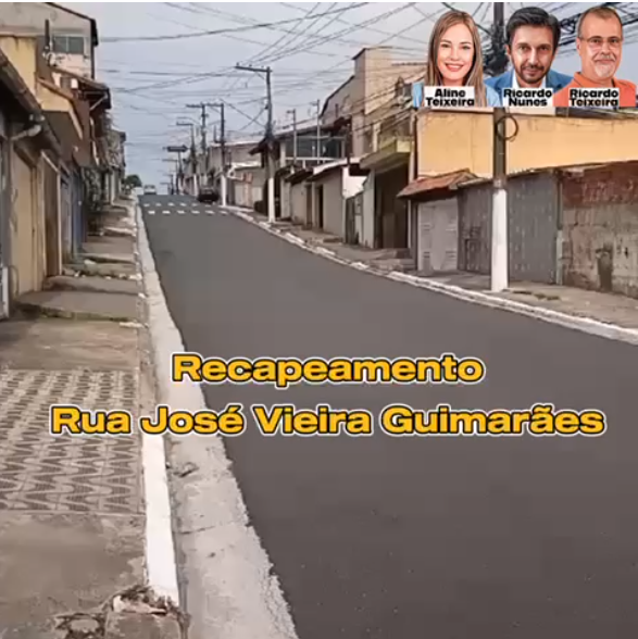 Recapeamento – Rua José Vieira Guimarães, Lajeado