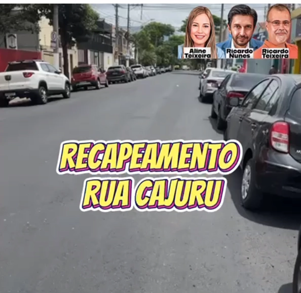 Recapeamento – Rua Cajuru, Belenzinho