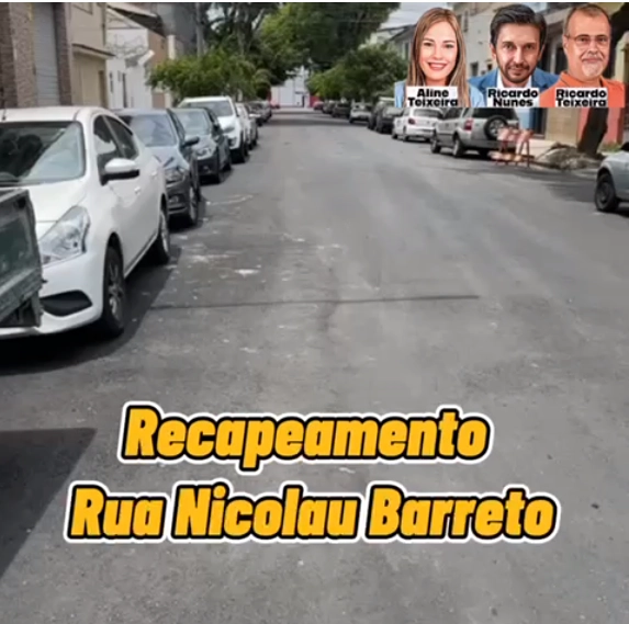 Recapeamento – Rua Nicolau Barreto, Belenzinho