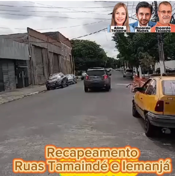 Recapeamento – Rua Taimandé e Rua Iemanjá, Vila Carrão