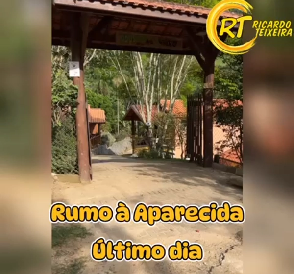 Vereador Ricardo Teixeira no Caminho da Fé – Último dia