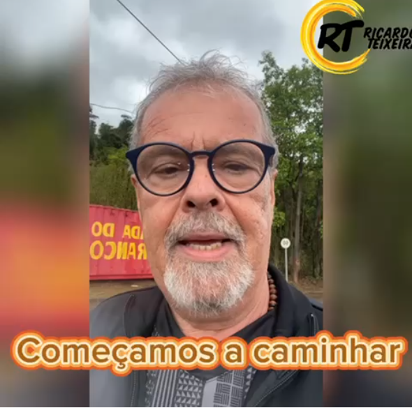 Vereador Ricardo Teixeira no Caminho da Fé – Começamos a caminhar – 01/10/23