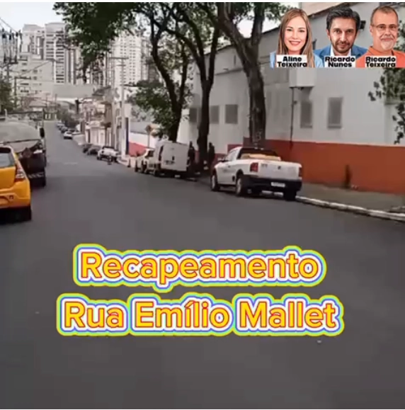 Recapeamento – Rua Emilio Mallet, Tatuapé