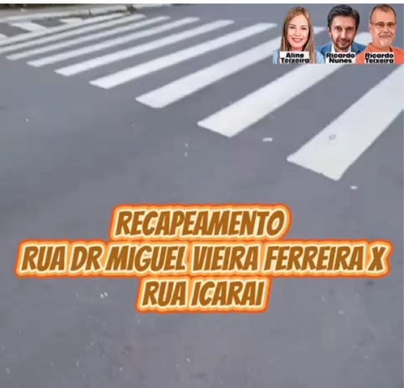 Recapeamento – Rua Dr Miguel Vieira Ferreira, Tatuapé