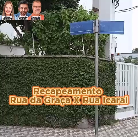 Recapeamento – Rua da Graça, Tatuapé