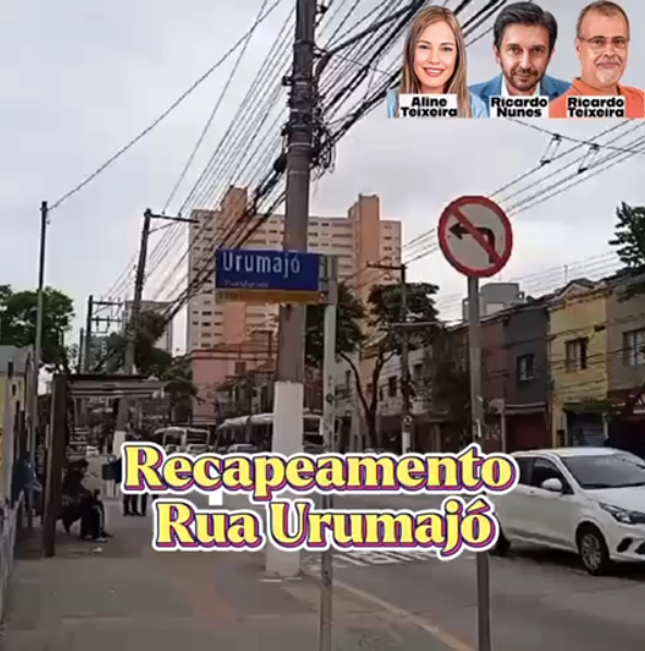 Recapeamento – Rua Urumajó, Tatuapé