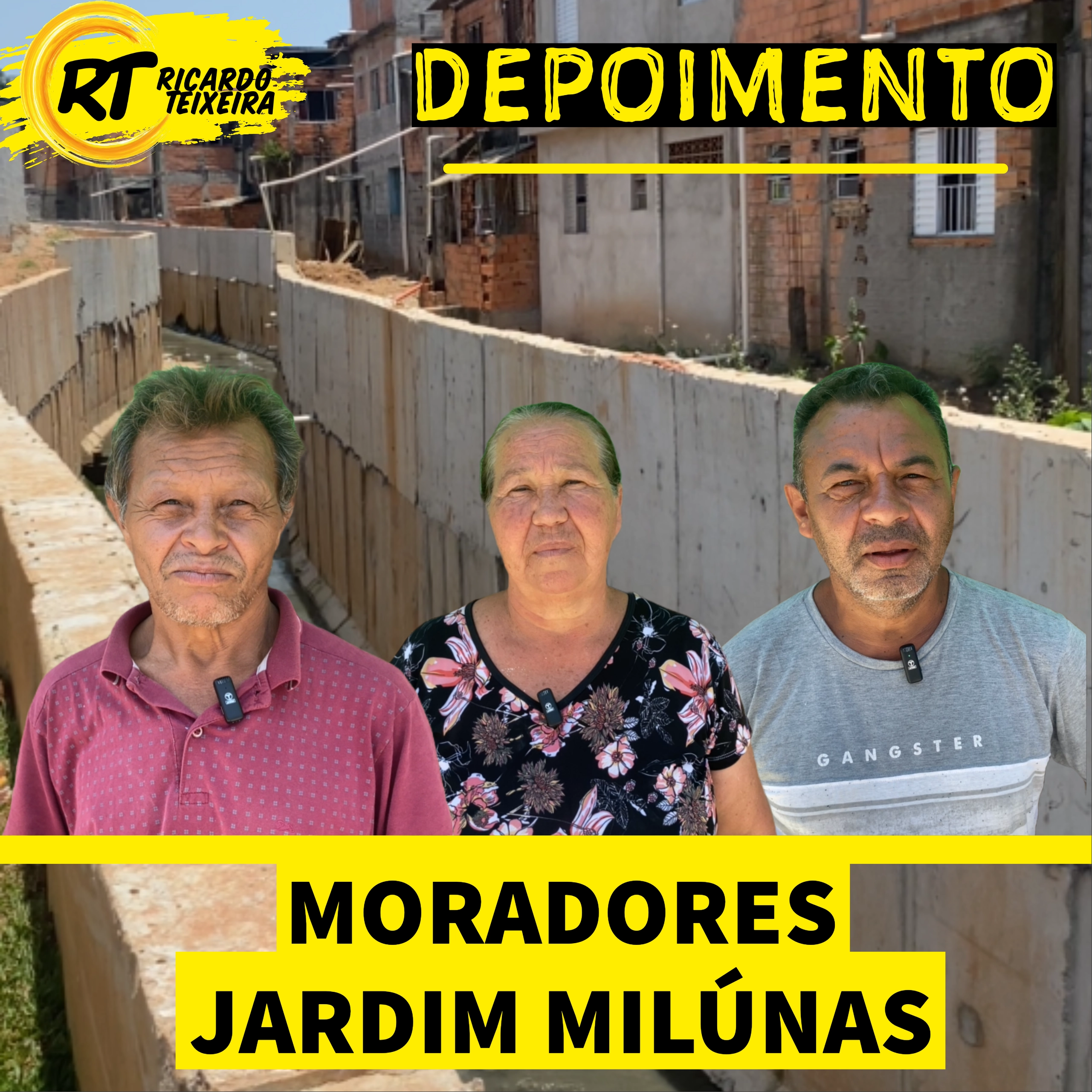 Depoimento – Moradores Jardim Miliunas