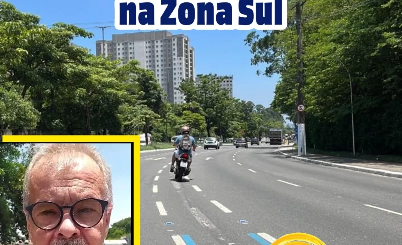 
  Vereador Ricardo Teixeira – Faixa Azul na Zona Sul