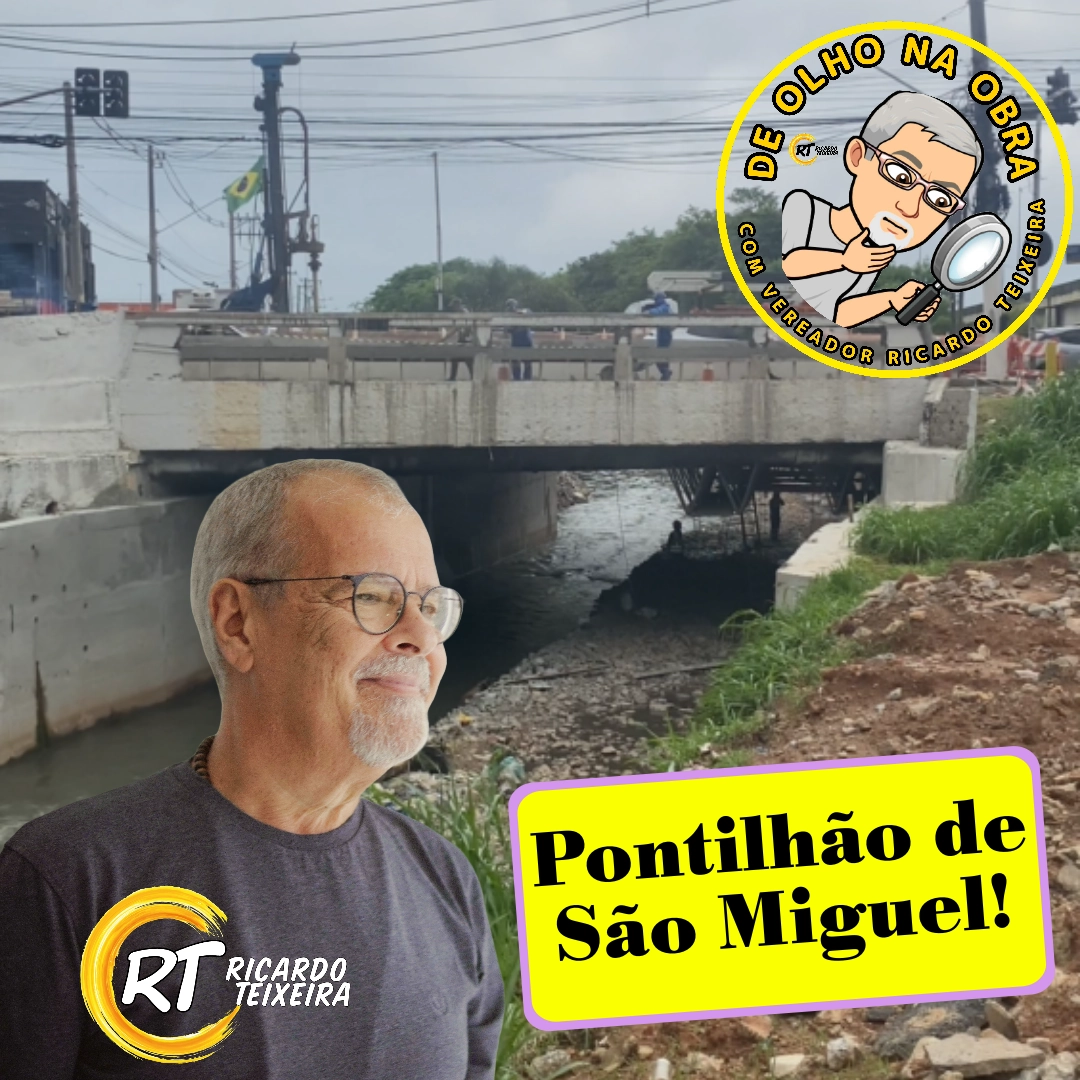 Recuperação Pontilhão São Miguel Paulista