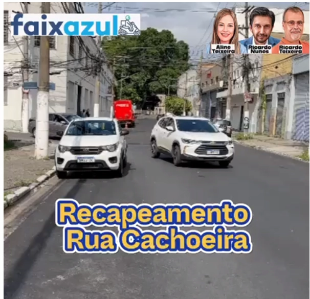 Recapeamento – Rua Cachoeira