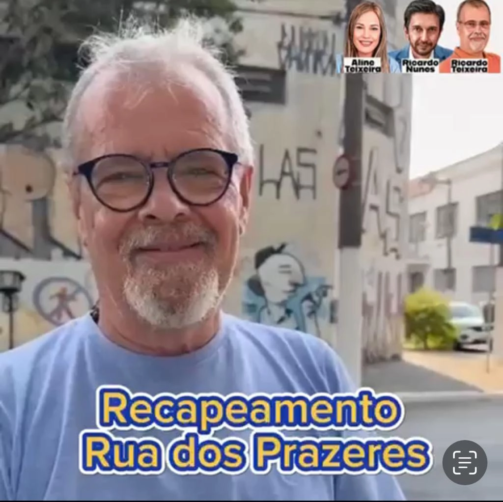 Vereador Ricardo Teixeira – Recapeamento Rua dos Prazeres