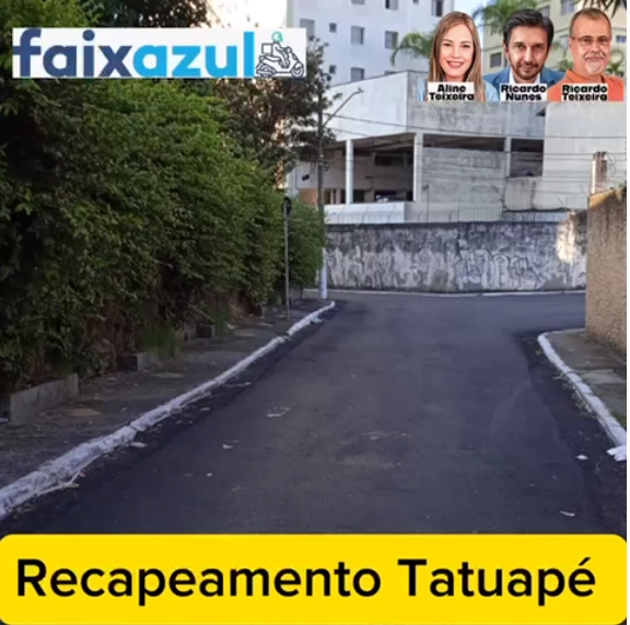 Recapeamento – Ruas do Tatuapé – Parte 01