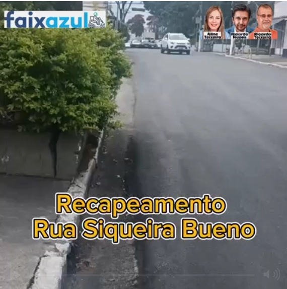 Recapeamento – Rua Siqueira Bueno, Mooca