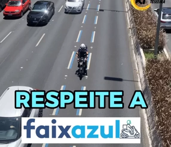 
  Respeite a Faixa Azul