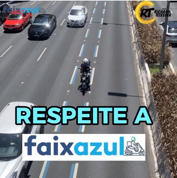 Respeite a Faixa Azul