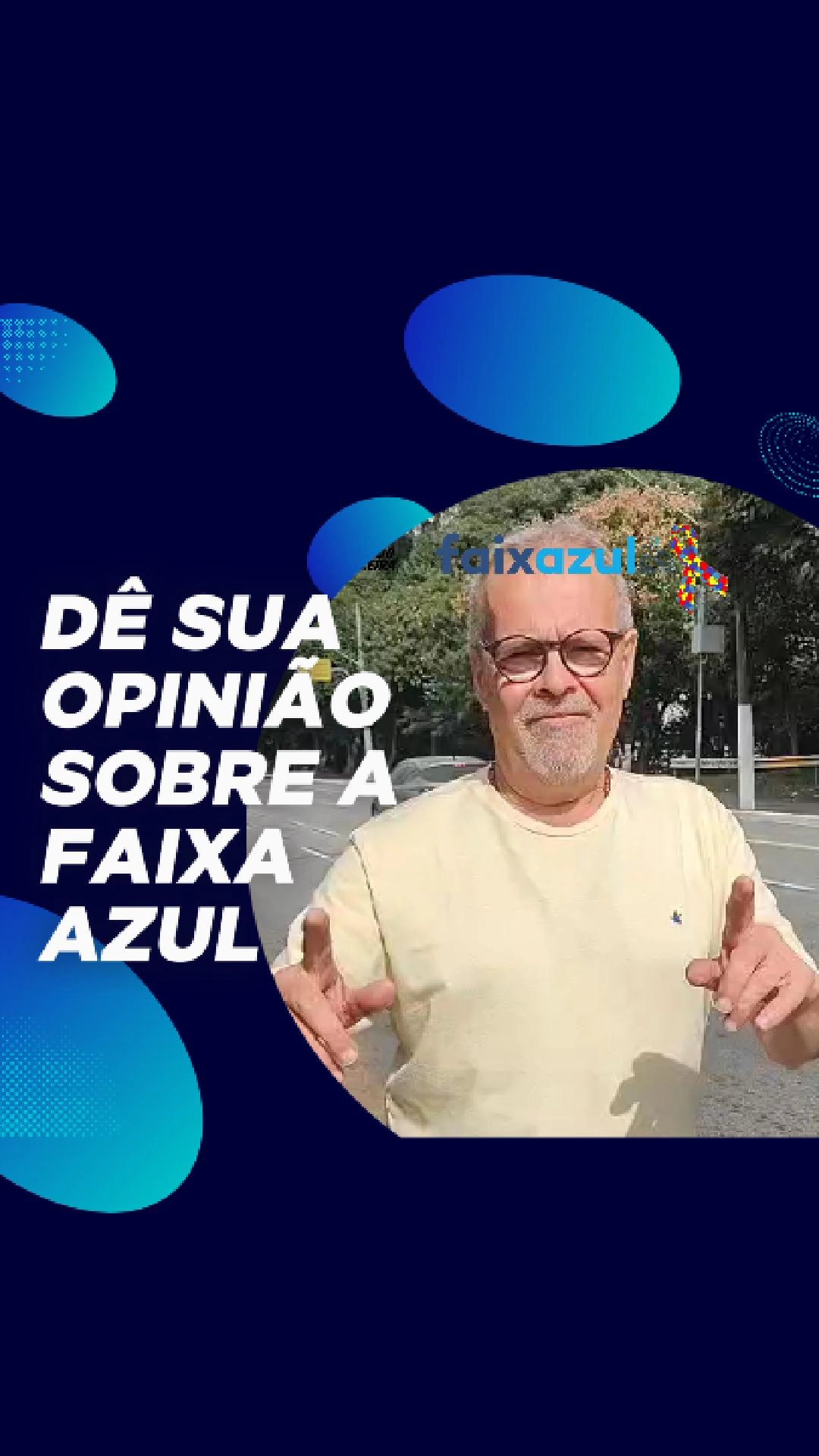 Vereador Ricardo Teixeira – Dê sua opinião sobre a Faixa Azul