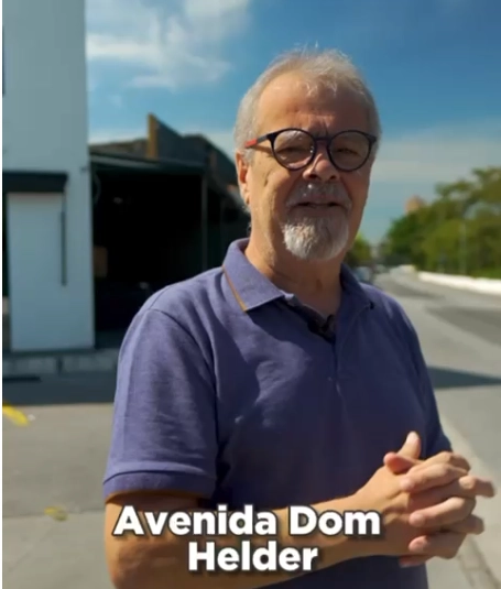 Vereador Ricardo Teixeira – Faixa Azul na Av Dom Helder Câmara