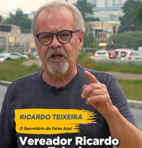 
  Vereador Ricardo Teixeira – Faixa Azul na Av Eliseu de Almeida