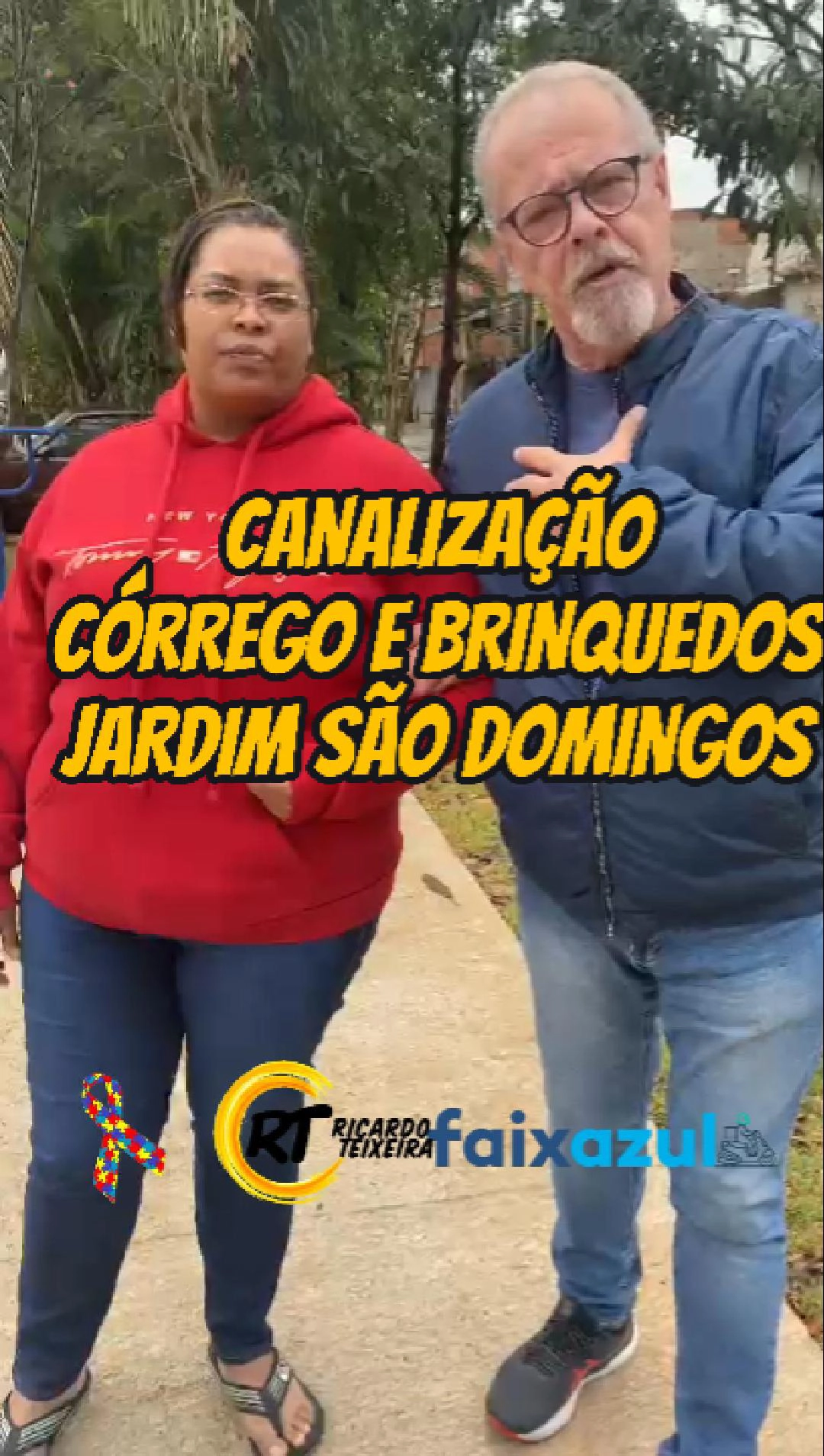 Vereador Ricardo Teixeira – Canalização Córrego Jardim São Domingos