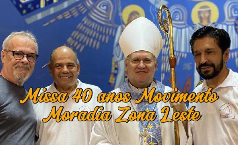 
  Vereador Ricardo Teixeira – Missa 40 anos Moradia Zona Leste