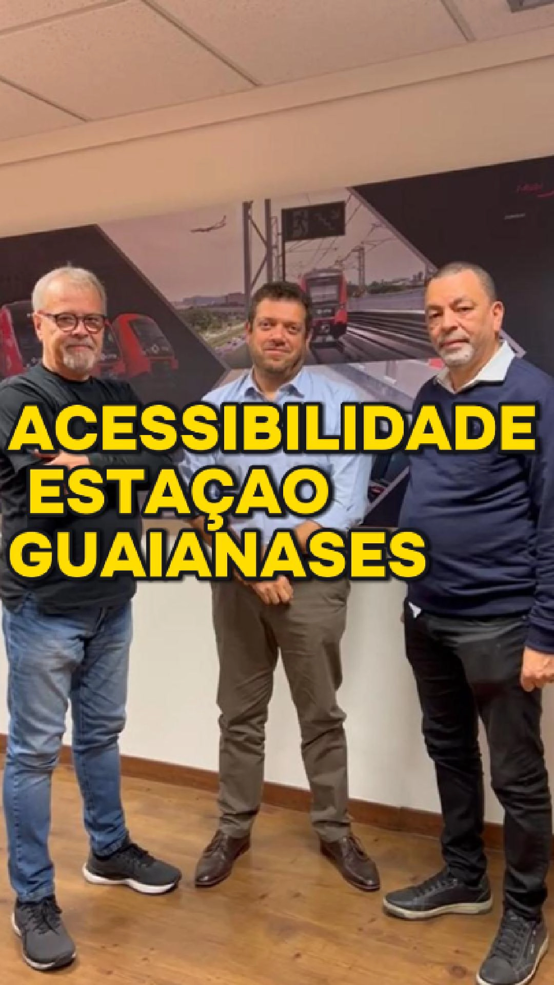 Vereador Ricardo Teixeira – Acessibilidade Estação CPTM Guaianases