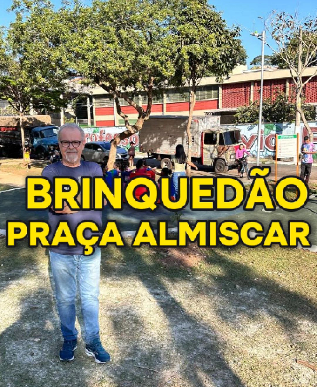 Vereador Ricardo Teixeira – Brinquedão Praça Almiscar – Vila Jacuí