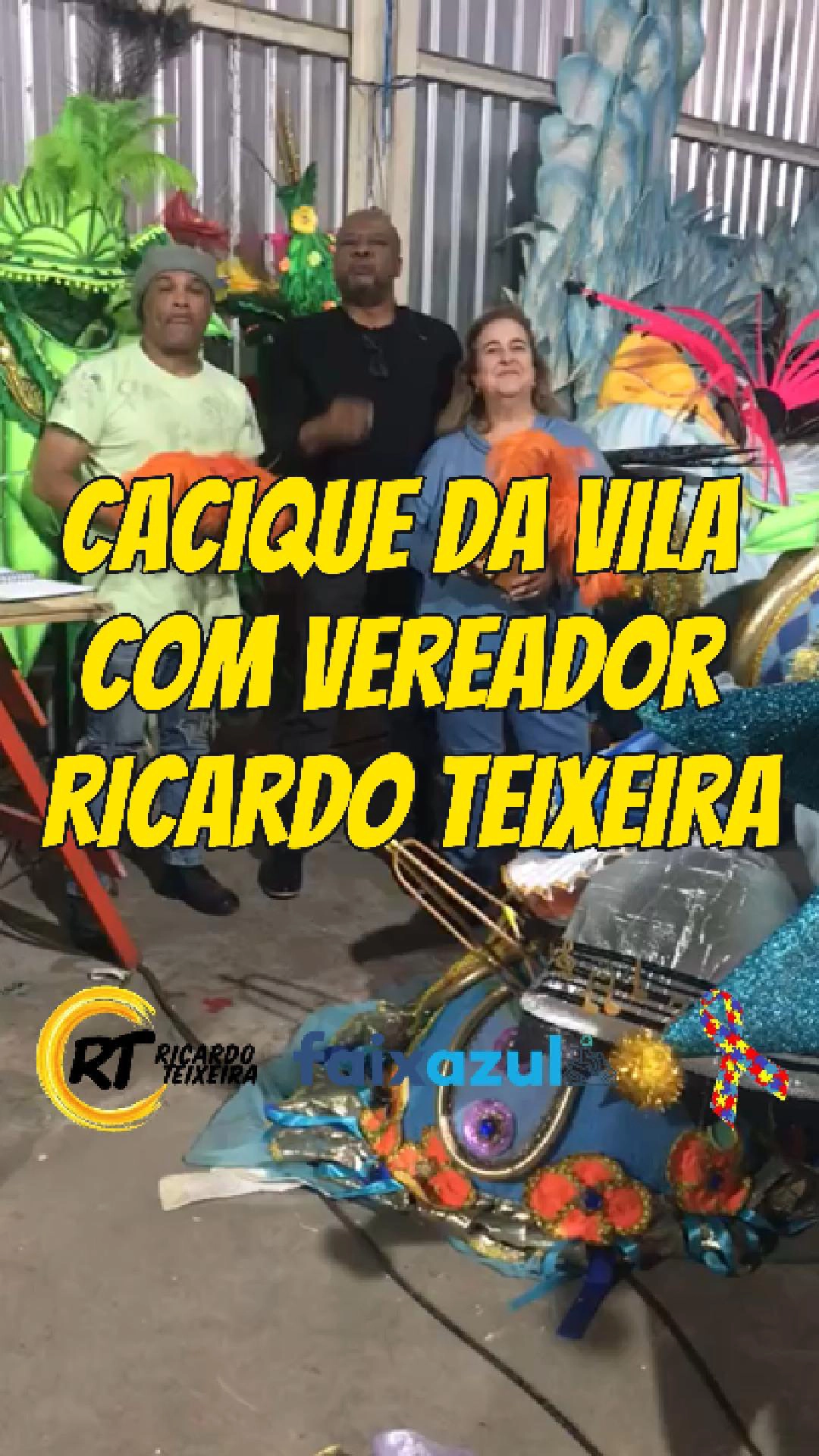 Comunidade Cacique da Vila com Vereador Ricardo Teixeira