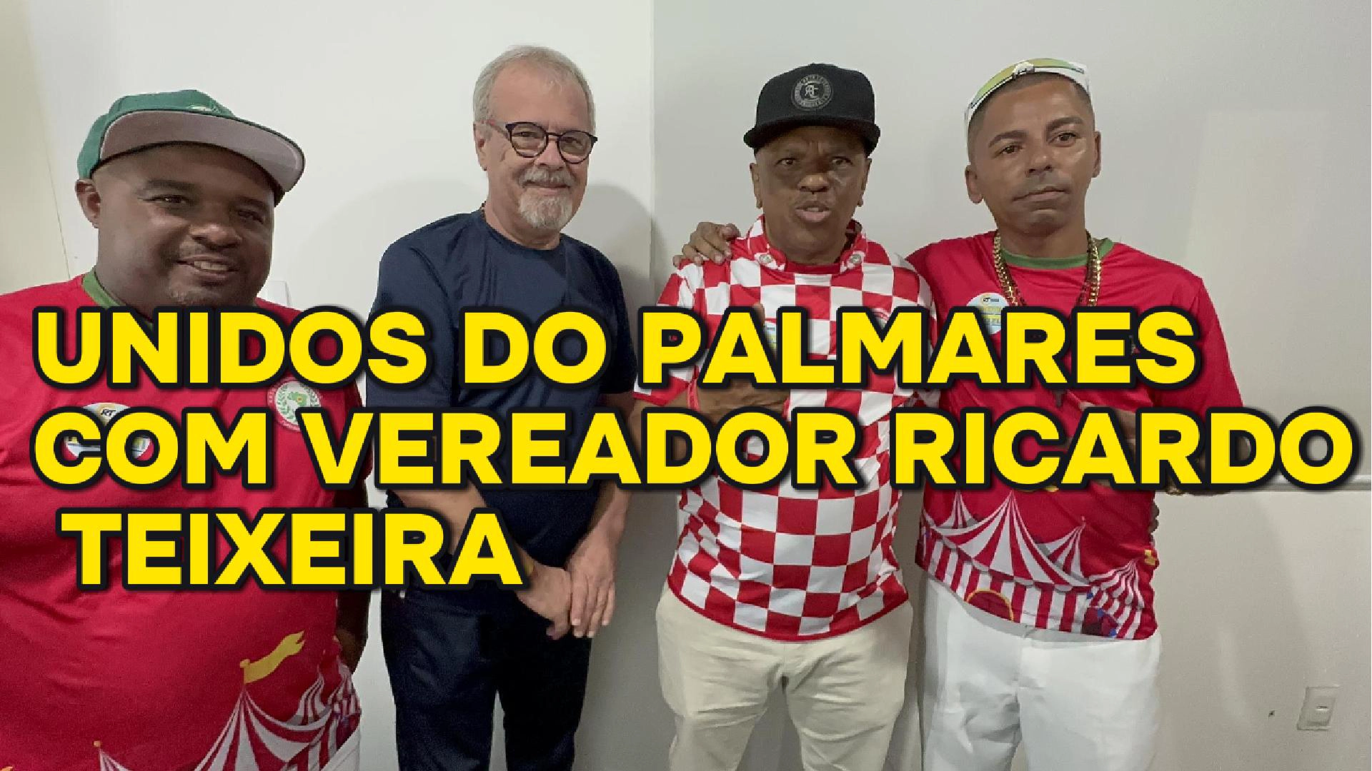 Bloco Unidos dos Palmares com Vereador Ricardo Teixeira