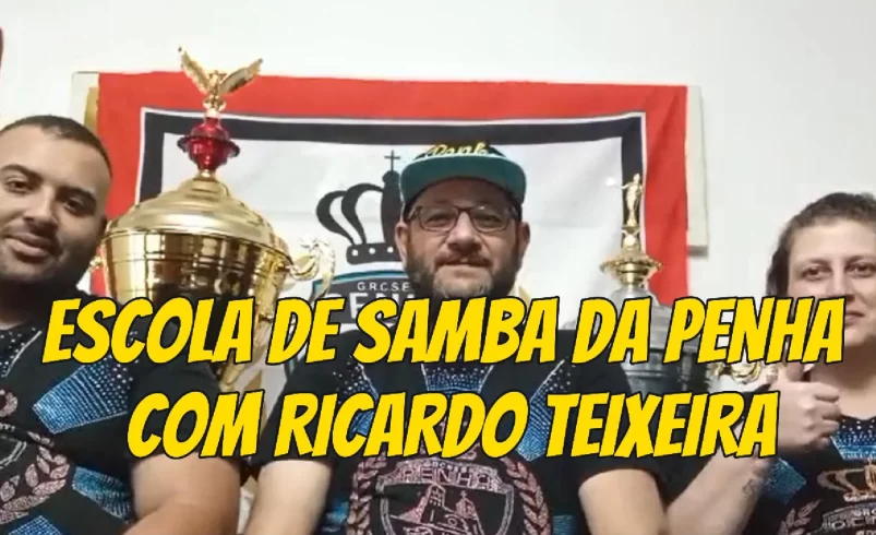 
  Escola de Samba da Penha junto com Vereador Ricardo Teixeira