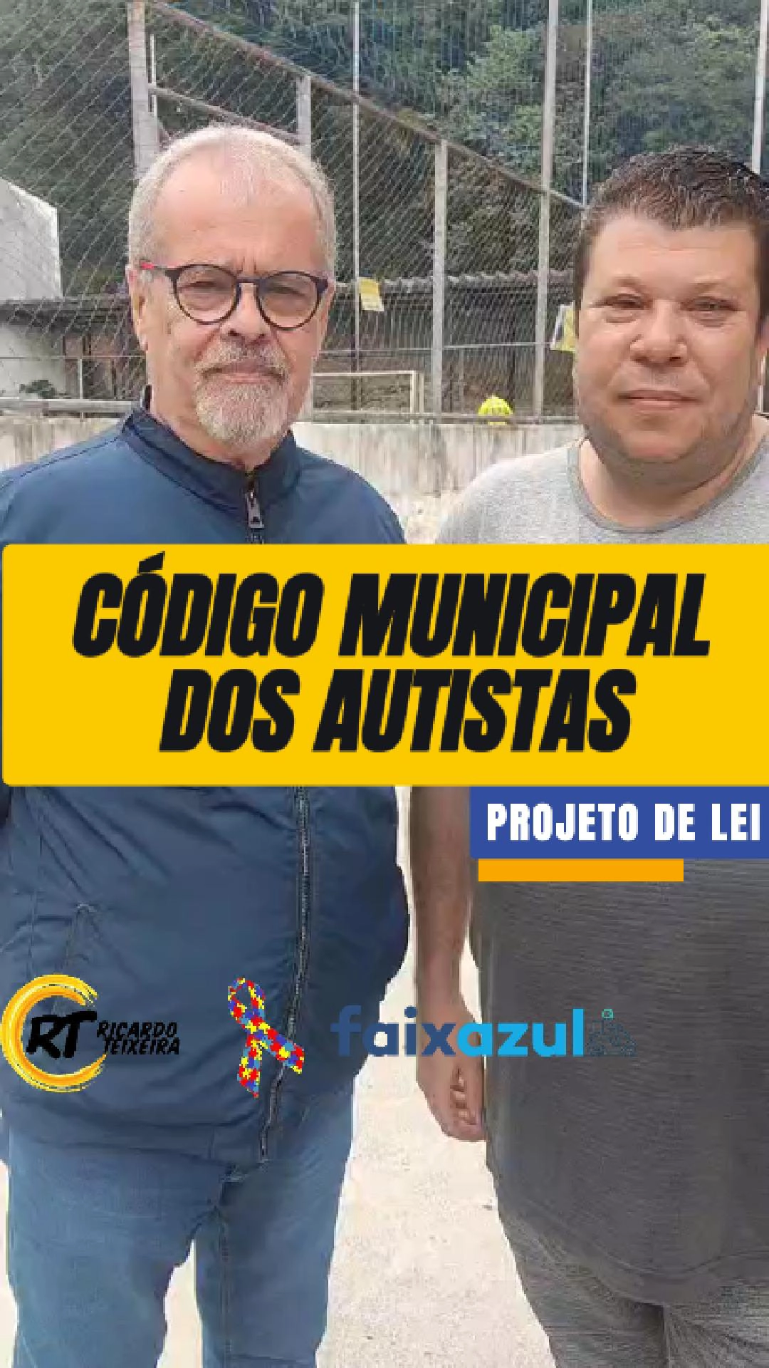 Vereador Ricardo Teixeira – PL 359/2024 – Código Municipal dos Autistas