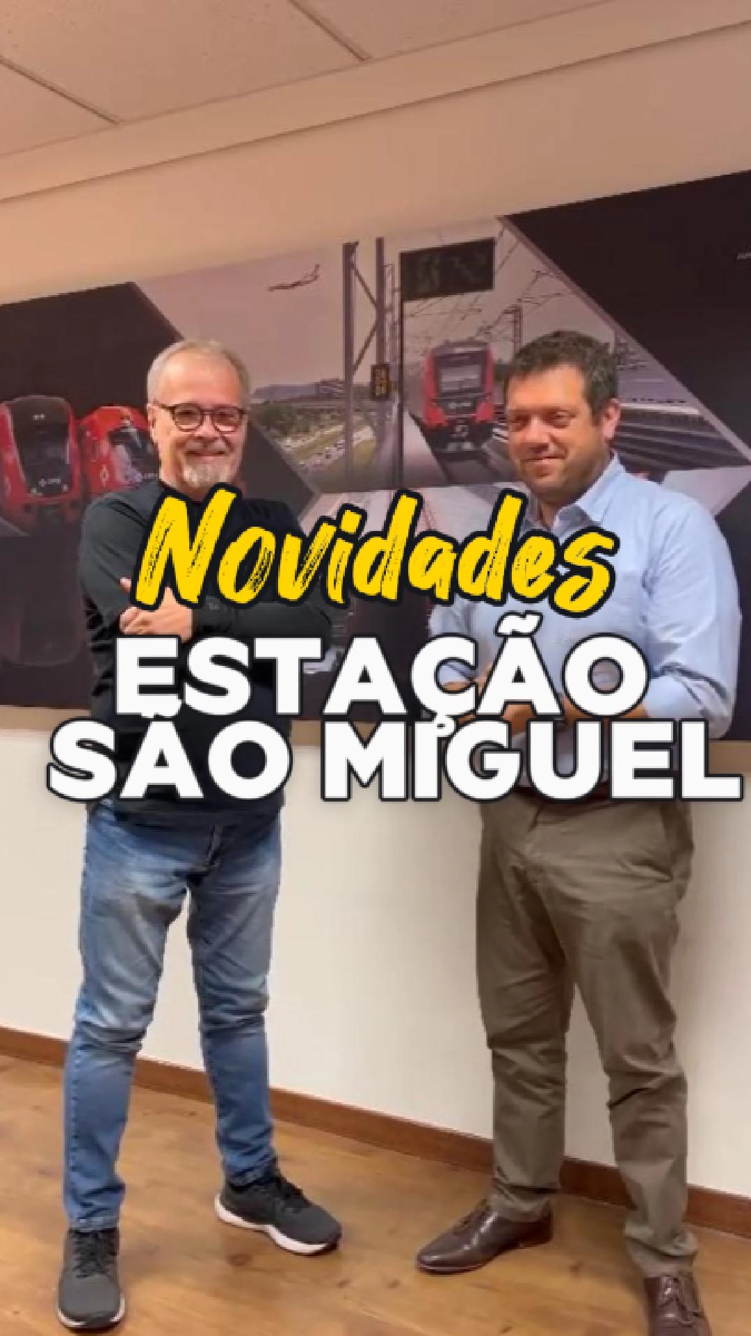 Vereador Ricardo Teixeira – Novidades da CPTM Estação São Miguel Paulista