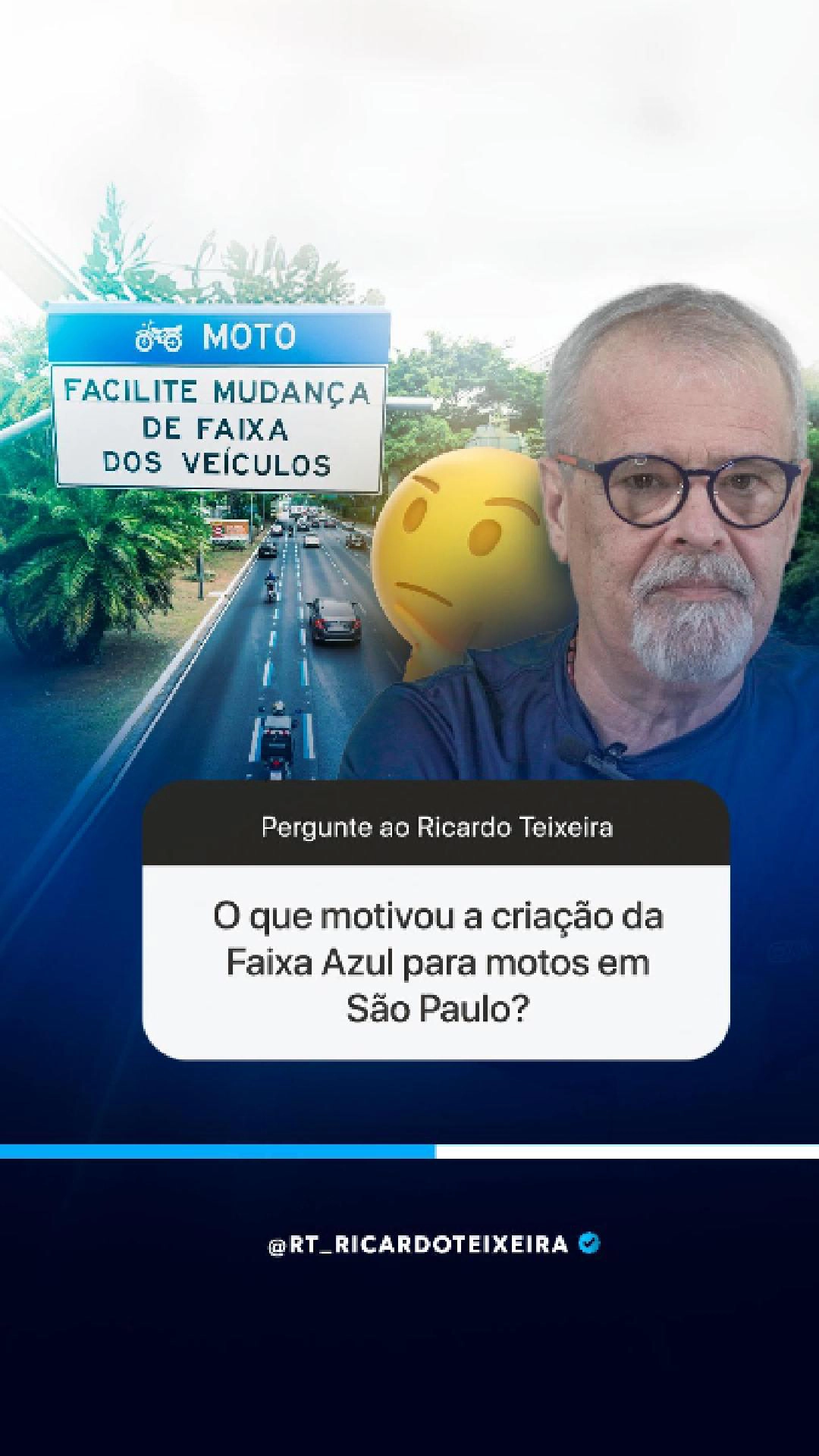 Vereador Ricardo Teixeira – Caixinha de Perguntas – Criação da Faixa Azul