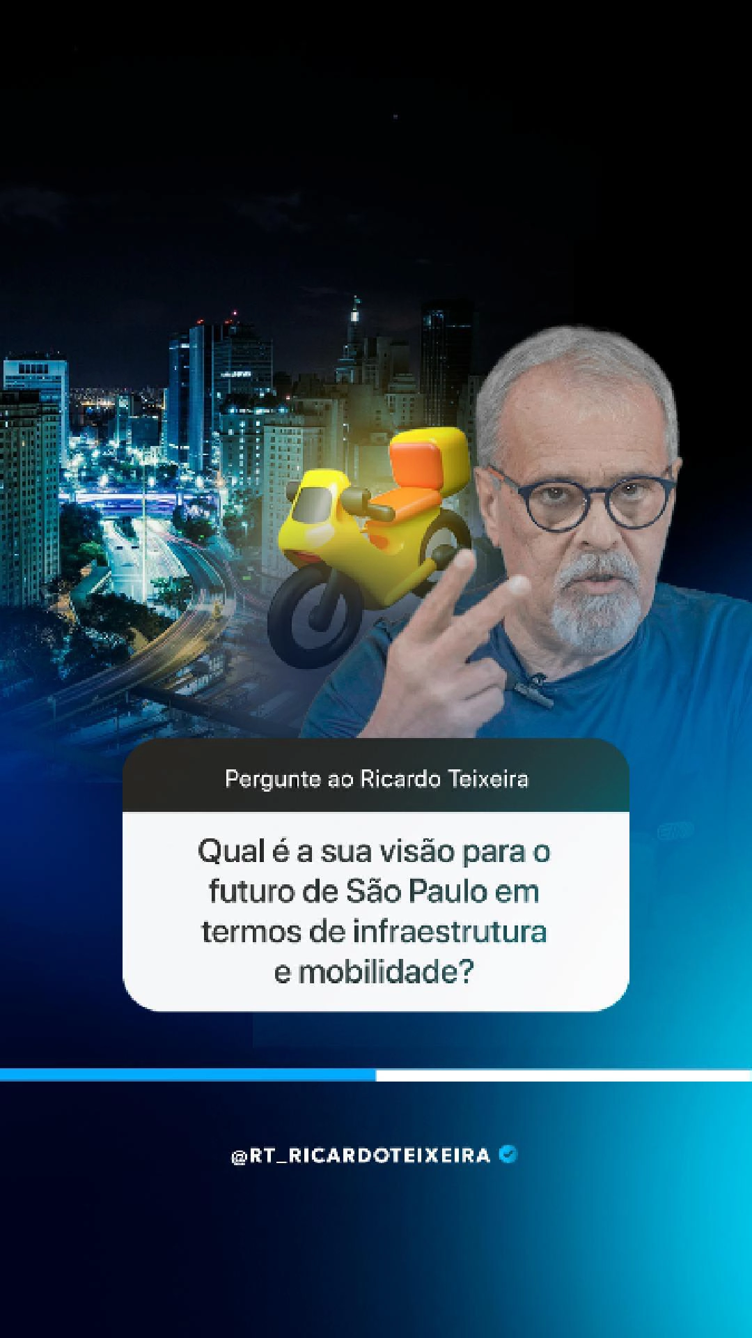 Vereador Ricardo Teixeira – Caixinha de Perguntas – Futuro da Mobilidade