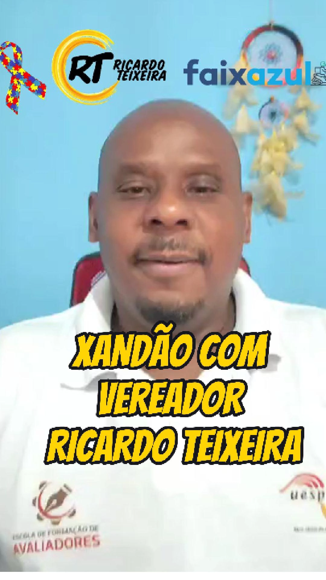 Xandão com Vereador Ricardo Teixeira