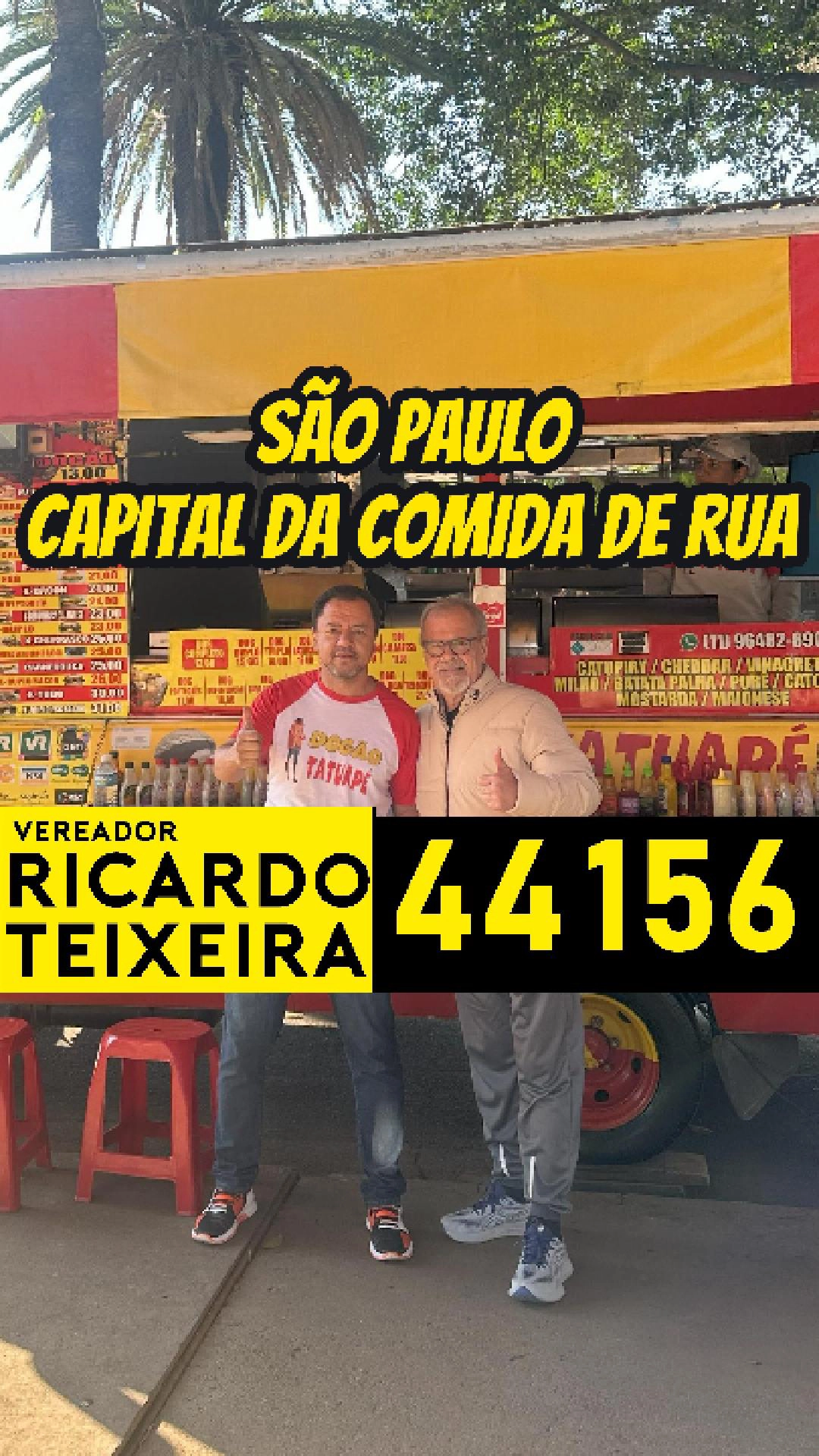 Vereador Ricardo Teixeira 44156 – São Paulo, capital da comida de rua