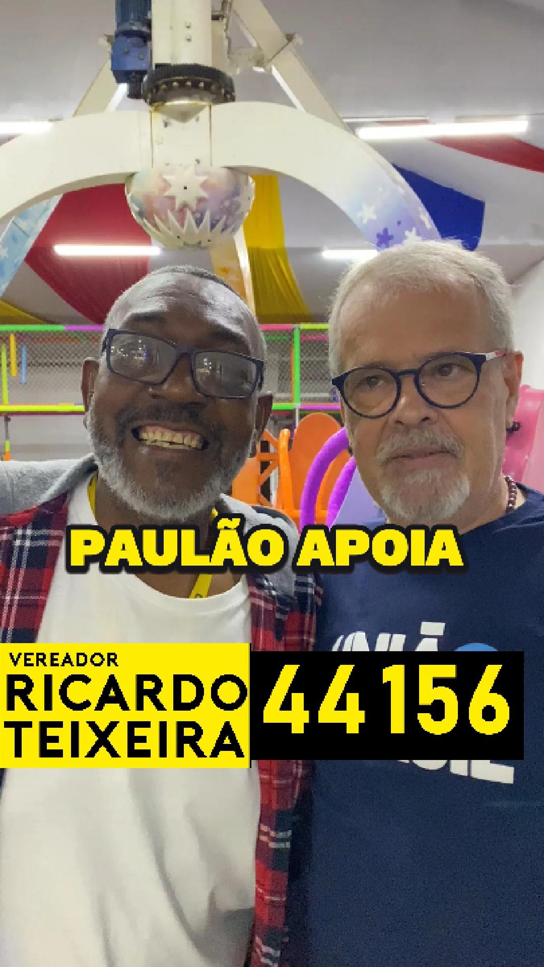 Paulão apoia Vereador Ricardo Teixeira 44156