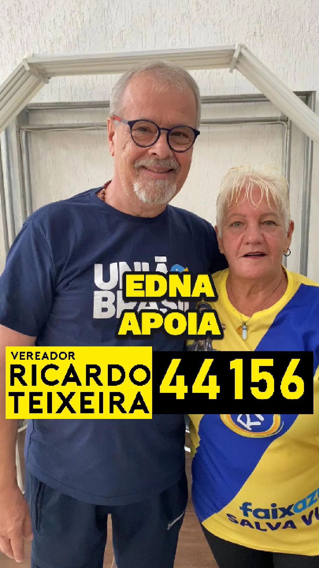 Edna apoia Vereador Ricardo Teixeira 44156