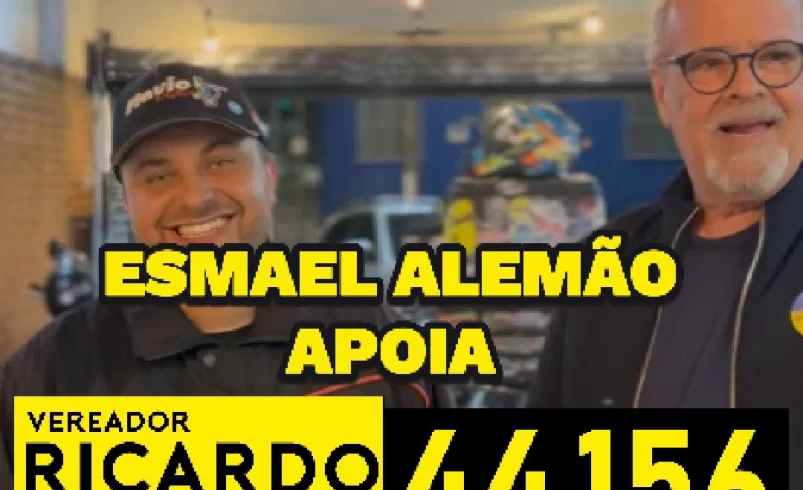 
  Esmael Alemão apoia Vereador Ricardo Teixeira 41156