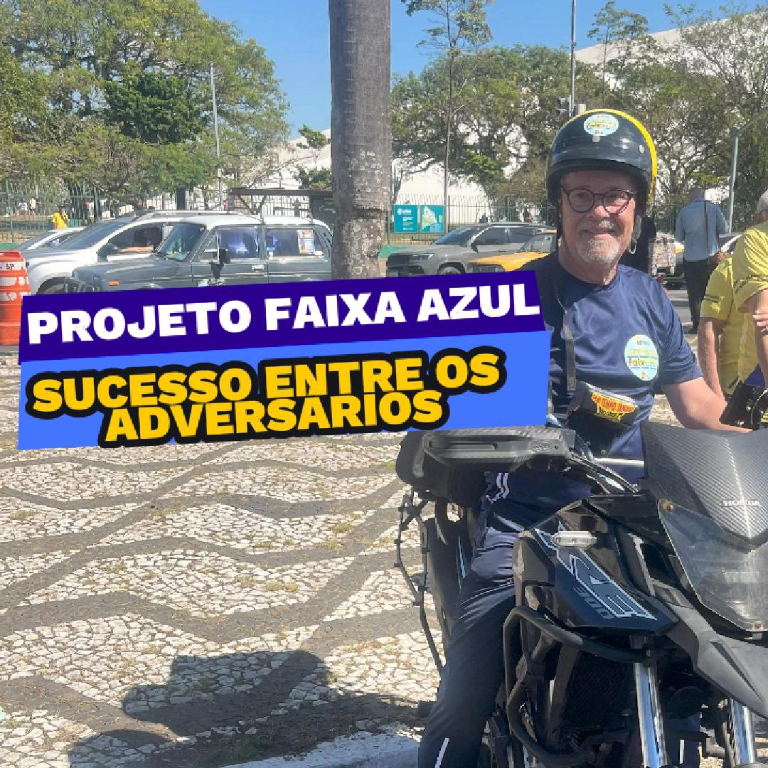 Vereador Ricardo Teixeira, o Pai da Faixa Azul – Projeto sucesso entre os adversários