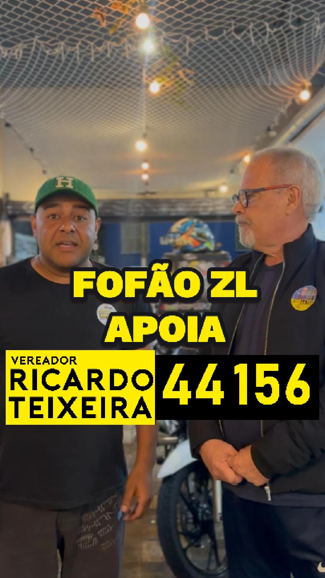 Fofão ZL apoia Vereador Ricardo Teixeira 44156