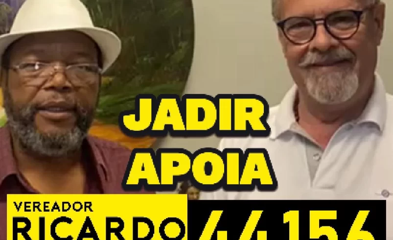 
  Jadir apoia Vereador Ricardo Teixeira 44156