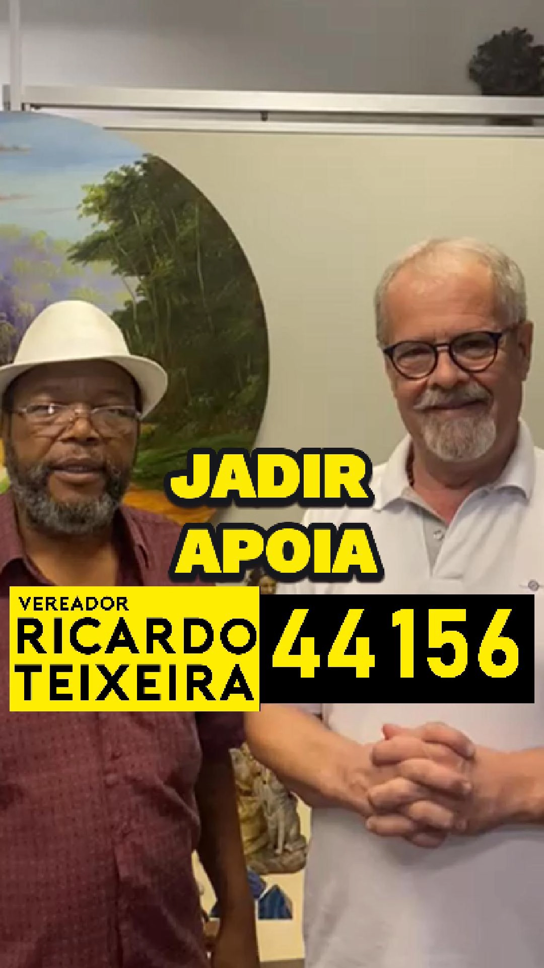 Jadir apoia Vereador Ricardo Teixeira 44156