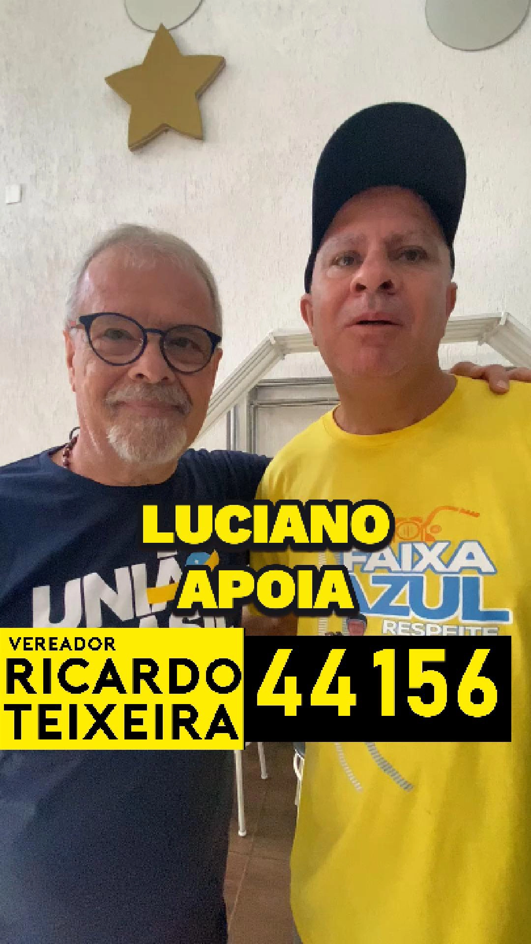 Luciano apoia Vereador Ricardo Teixeira 44156